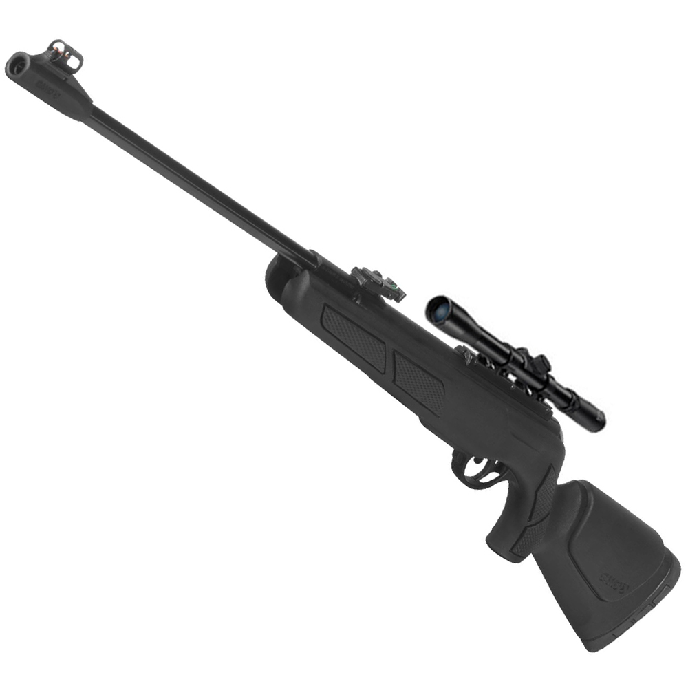 Rifle Aire Comprimido Gamo Black Shadow 5,5 + Mira + Balines